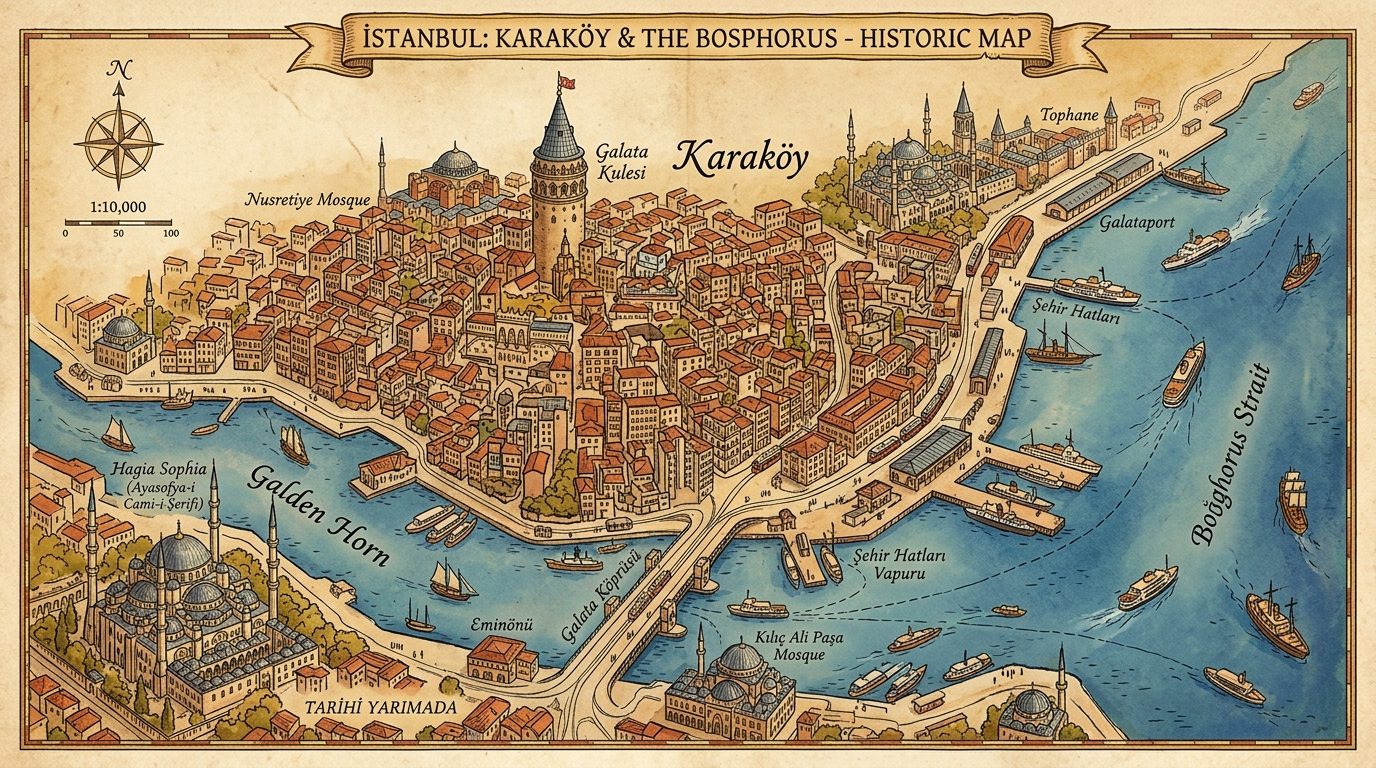 YUNUS TUNC location in Karaköy, İstanbul